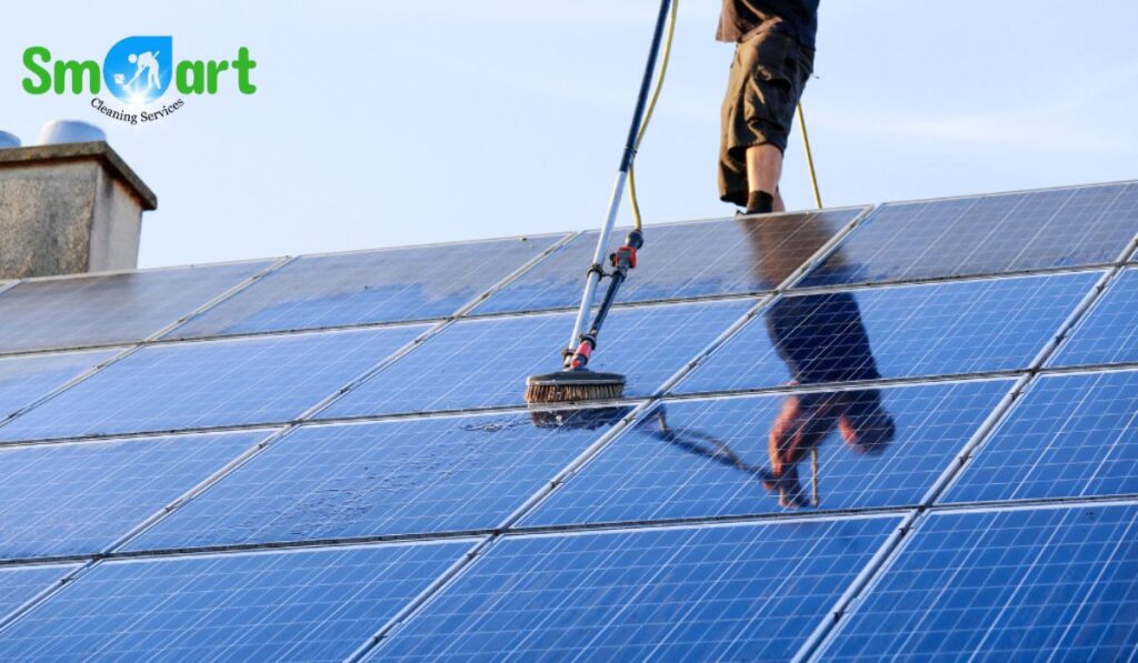 Solar Panel Cleaning Service